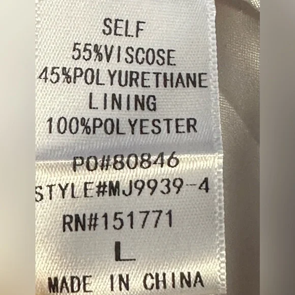 Le Lis Size L Moto Jacket NWT - Picture 7 of 8